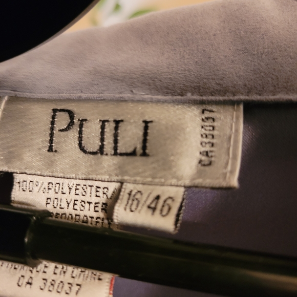 Puli Women's Soft Blue Jacket - Picture 5 of 5